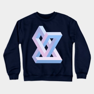 Strange Geometry - Asymmetry Crewneck Sweatshirt